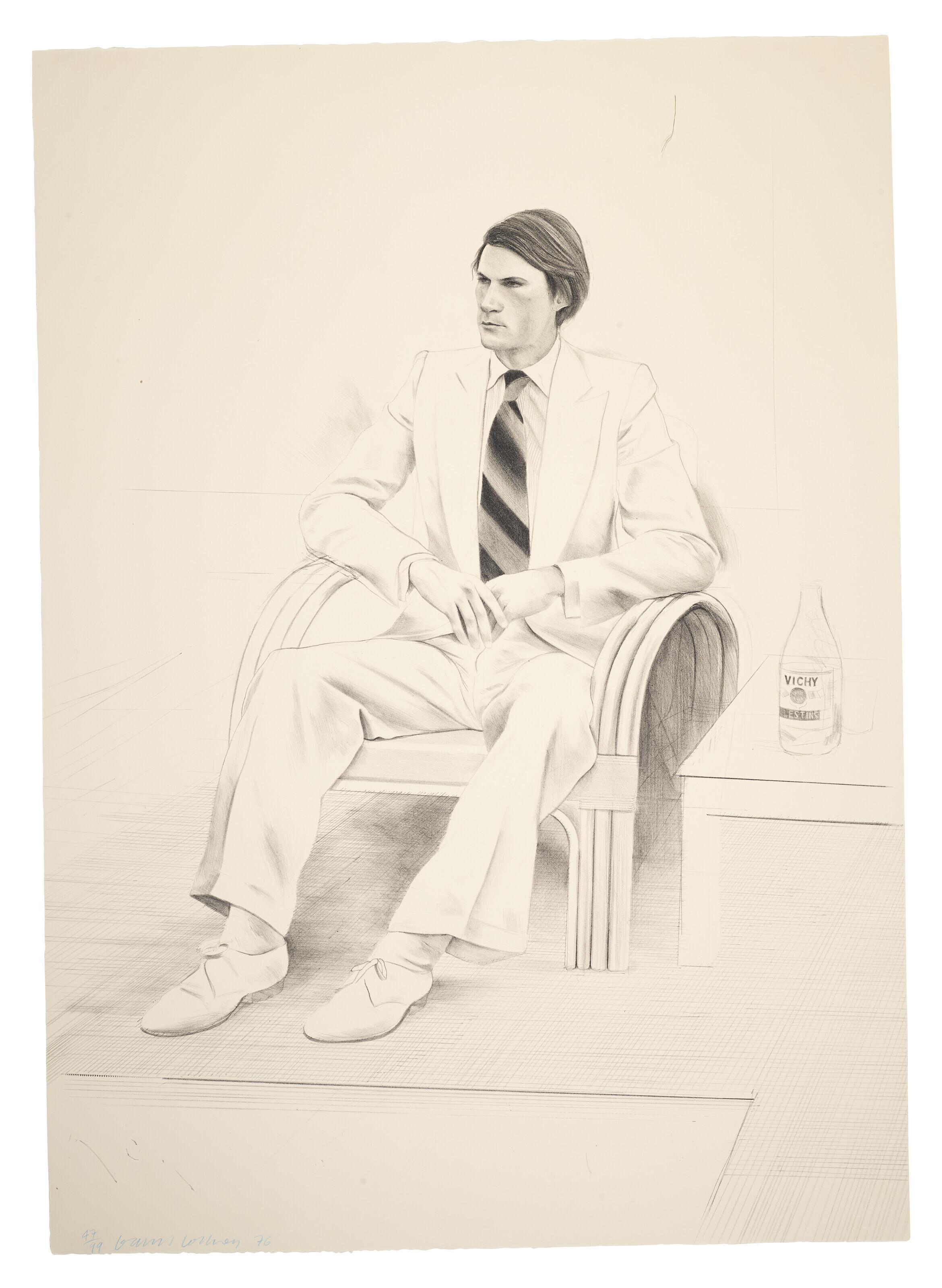 David Hockney - Joe McDonald, from Friends