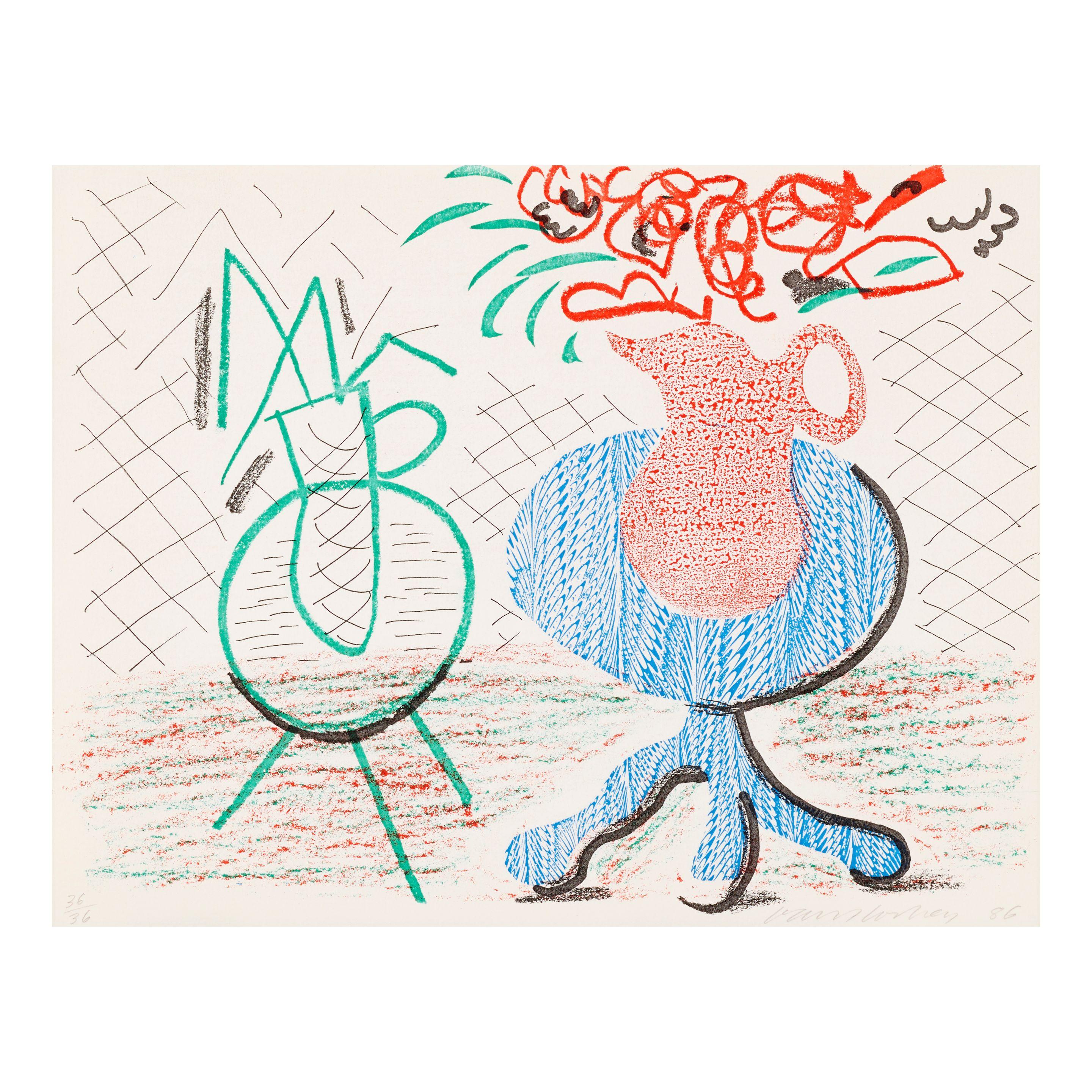 David Hockney - Jug on Table