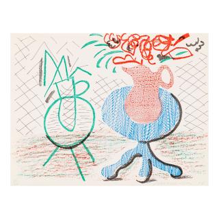 David Hockney - Jug on Table