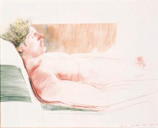 David Hockney - Larry, Fire Island