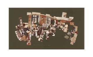 David Hockney - Luncheon at the British Embassy, Tokyo Feb 16th 1983