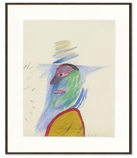 David Hockney - Man, Listening to Noise