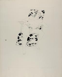 David Hockney - Mo Asleep.