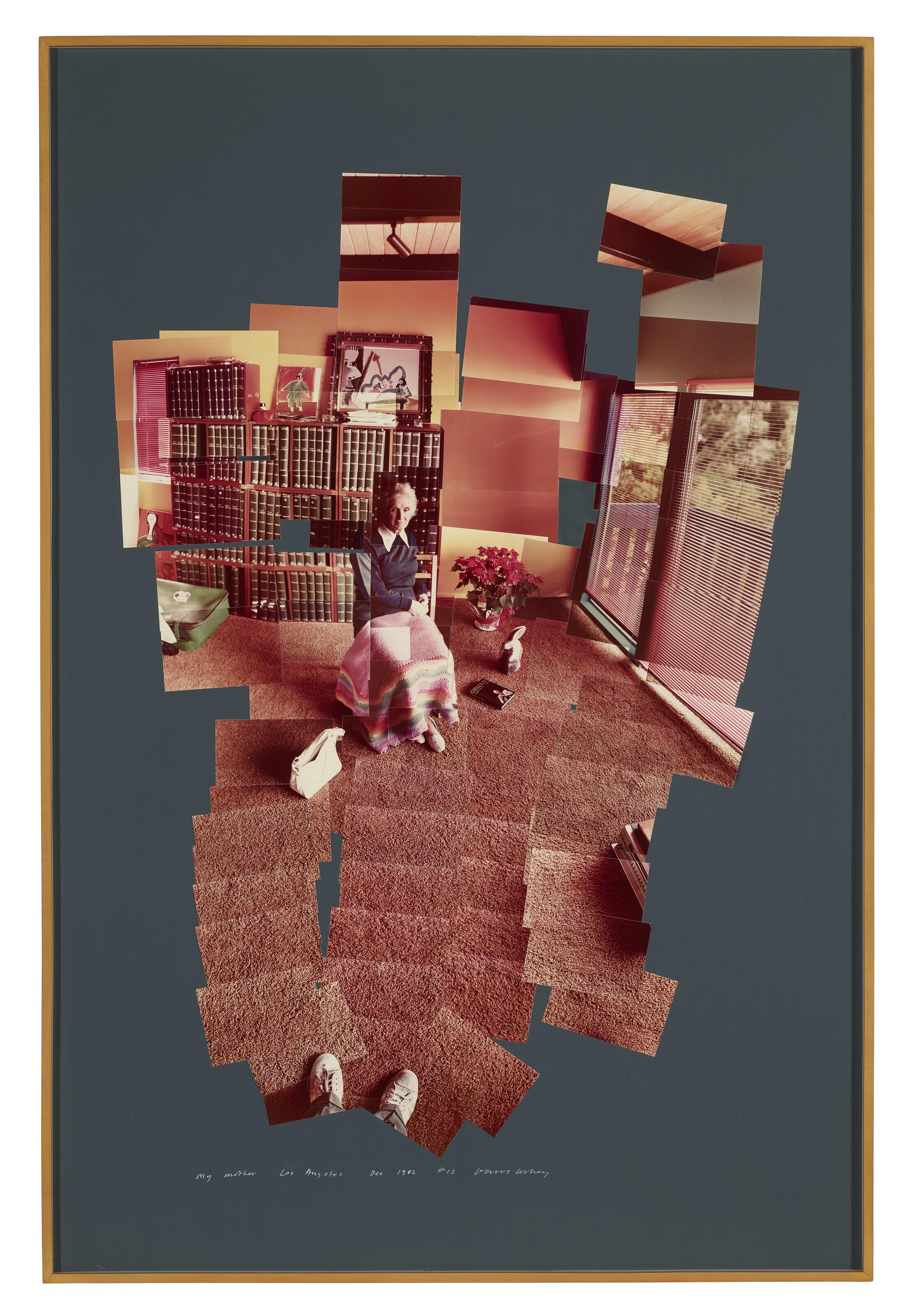 My Mother Los Angeles December 1982 By David Hockney Art Salon