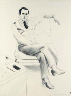 David Hockney - Nicholas Wilder (S.A.C. 179)