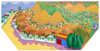 David Hockney - Nichols Canyon III