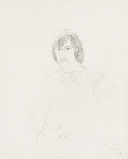 David Hockney - Ossie Clark. Powis Terrace, 1968 