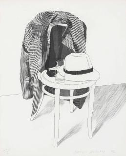 David Hockney - Panama Hat (S.A.C. 127; To. 119)