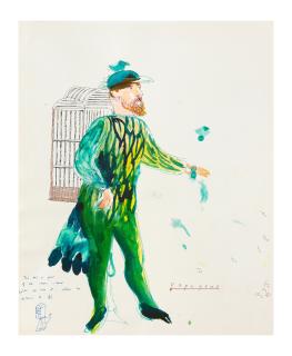 David Hockney - Papageno (The Magic Flute)