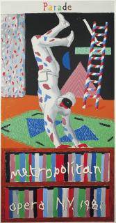 David Hockney - Parade, Metropolitan Opera (Baggott 94)
