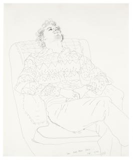 David Hockney - Peter, Hotel Regina, Venice