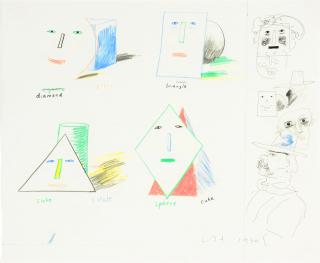 David Hockney - Picasso Masks