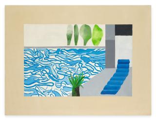David Hockney - Picture Of A Hollywood Swimming Pool