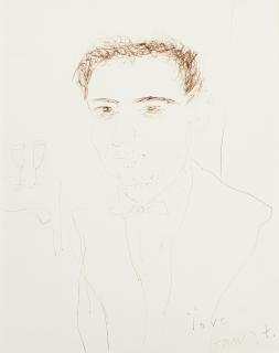 David Hockney - Portrait de Richard Kalfa