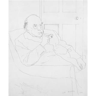 David Hockney - Portrait Of J.B. Priestley