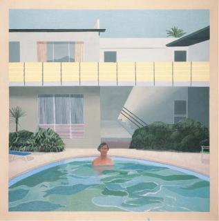 David Hockney - Portrait of Nick Wilder