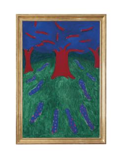 David Hockney - Ravel\'s Garden 3