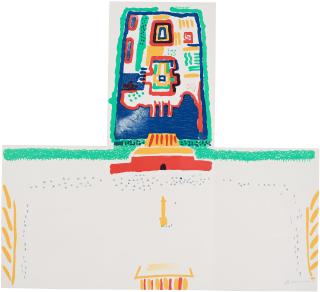 David Hockney - Red Square and the Forbidden City, from China Diary