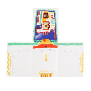 David Hockney - Red Square and the Forbidden City, from China Diary