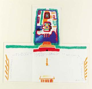 David Hockney - Red Square and the Forbidden City