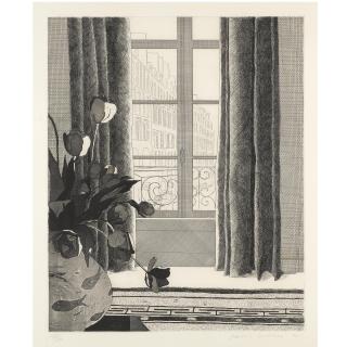 David Hockney - Rue De Seine (Scottish Arts Council 121)