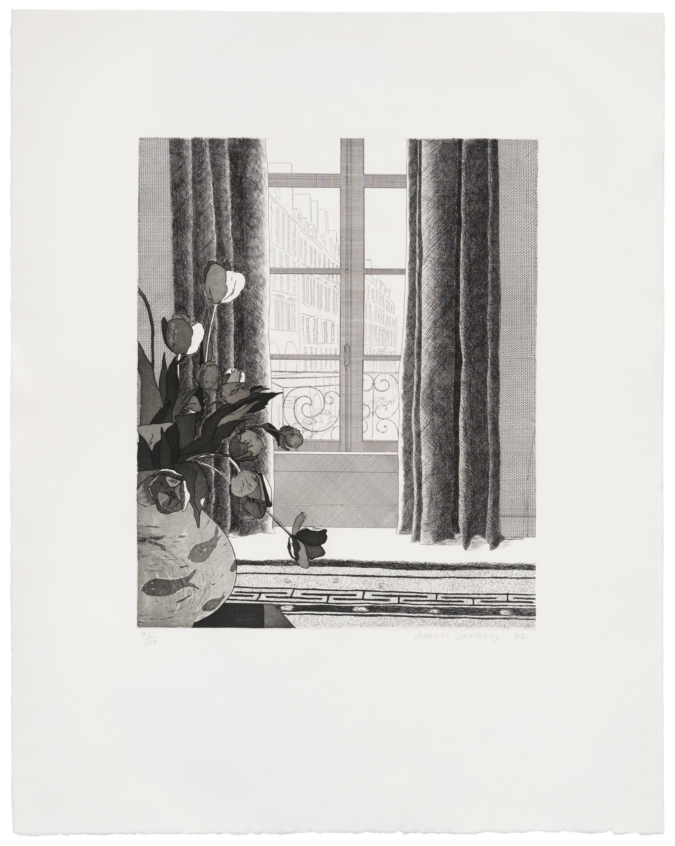 David Hockney - Rue de Seine