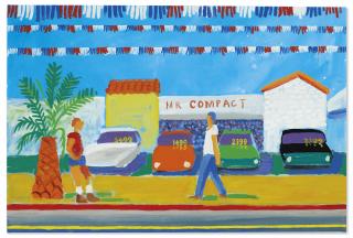 David Hockney - Santa Monica Boulevard