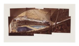 David Hockney - Schwimhalle, Olympic Games, Munich, 1972