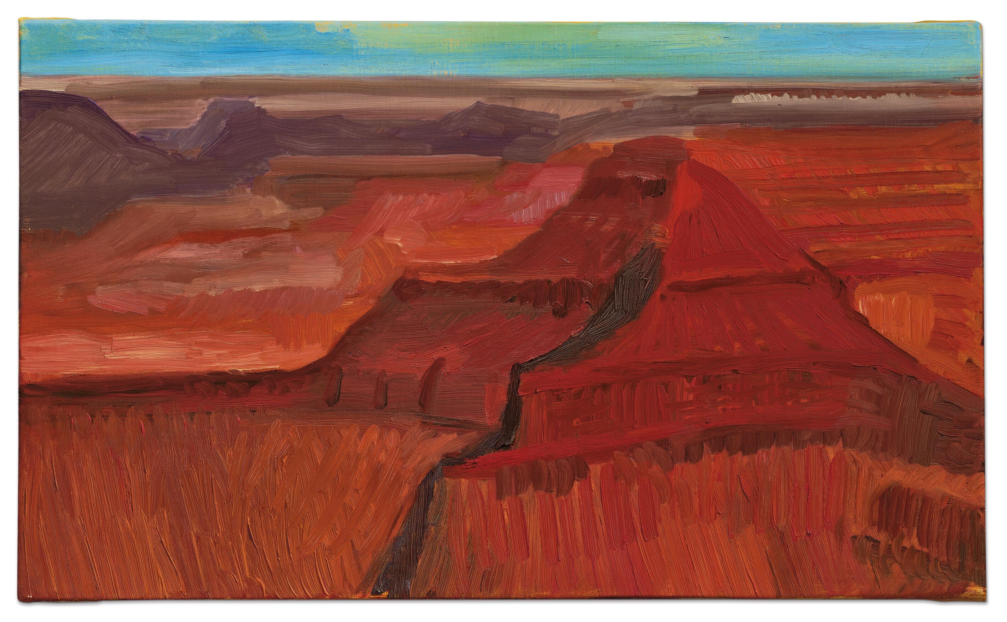 David Hockney - Small Grand Canyon Study