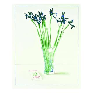 David Hockney - Still Life With Book (S.A.C. 144; M.C.A.T. 135)