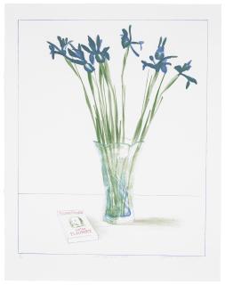 David Hockney - Still Life with Book