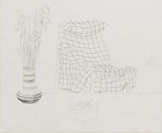 David Hockney - Still Life with Chair