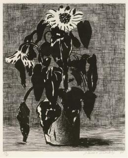David Hockney - Sunflower I