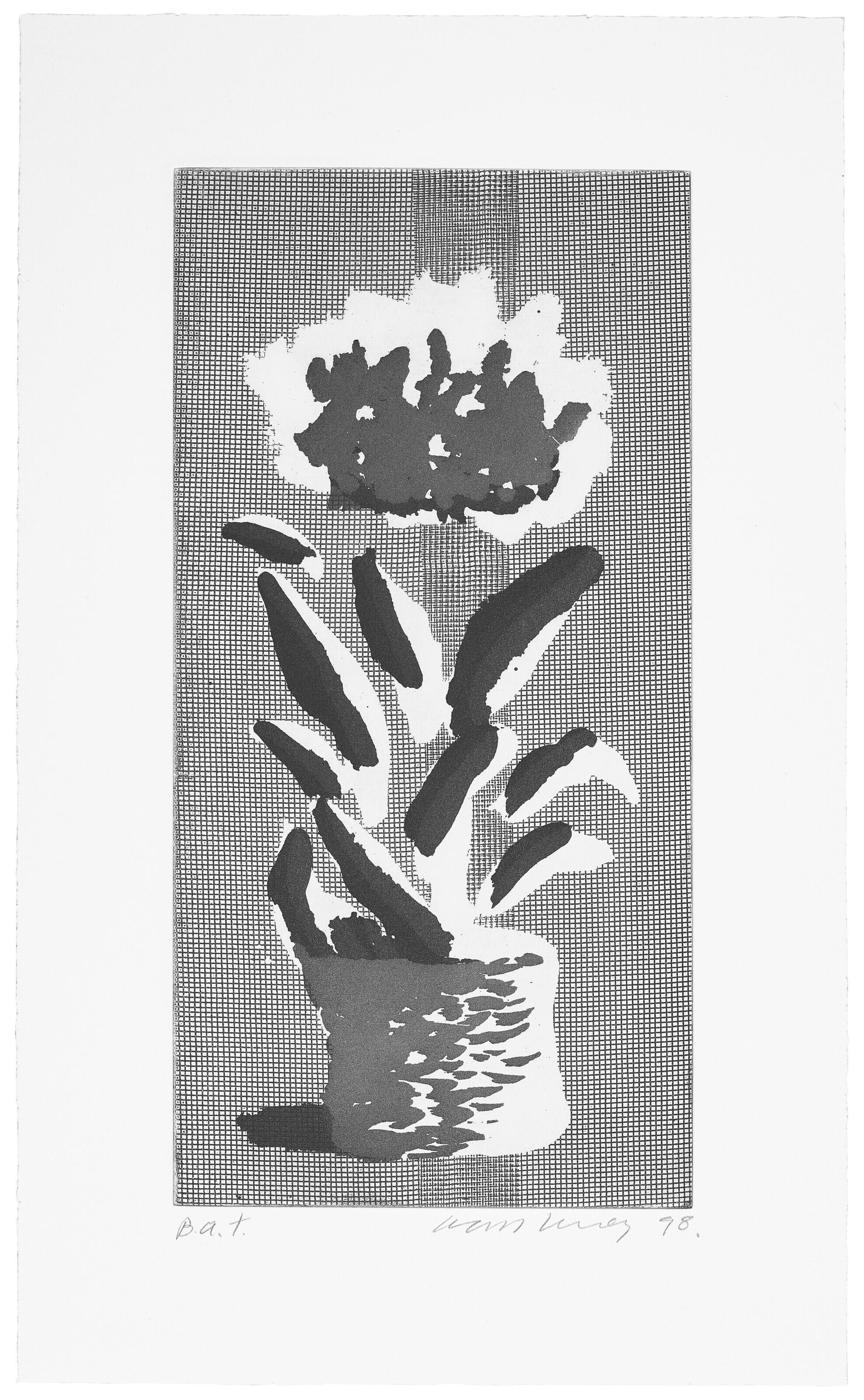 David Hockney - Sunflower