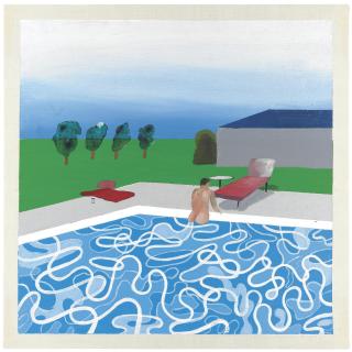 David Hockney - Swimming Pool