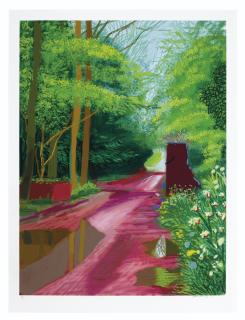 David Hockney - The Arrival of Spring in Woldgate, East Yorkshire in 2011 (twenty eleven) - 11 May 2011