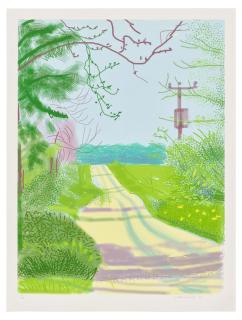 David Hockney - The Arrival of Spring in Woldgate, East Yorkshire in 2011 (twenty eleven) - 23 April