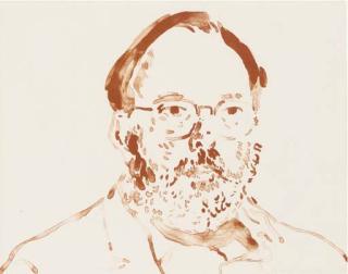 David Hockney - The Commissioner (Tyler Graphics page 20)