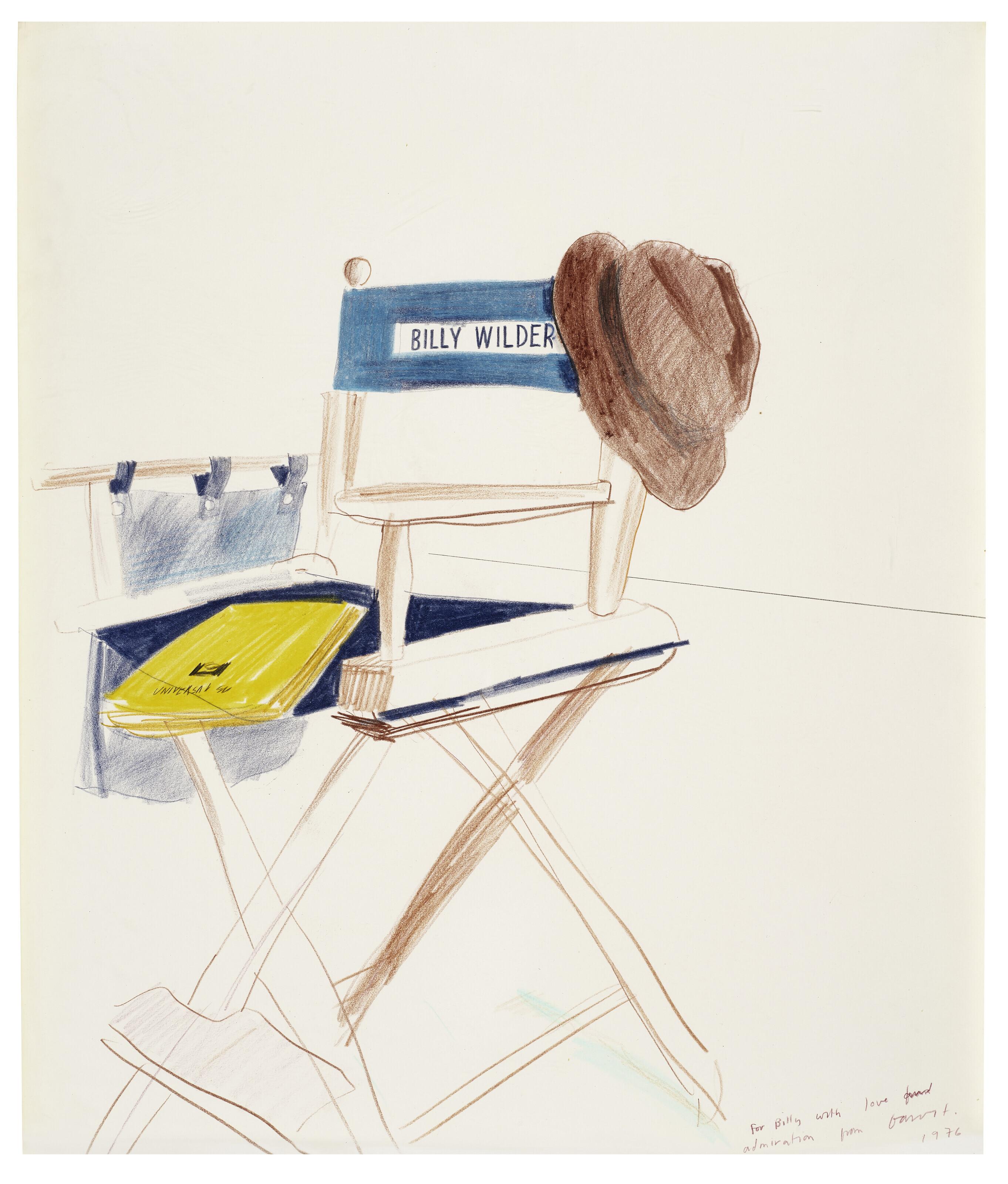 David Hockney - The Director\'s Chair
