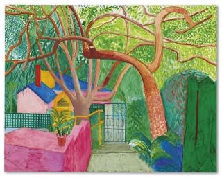 David Hockney - The Gate
