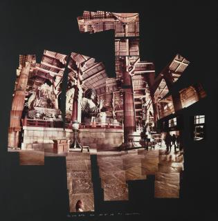 David Hockney - The Giant Buddha, Nara, Feb. 18Th, 1983