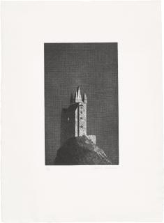 David Hockney - The Haunted Castle, from: Six Fairy Tales from Brother\'s Grimm