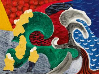 David Hockney - The Only One With Waves