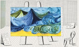 David Hockney - Three Christmas cards