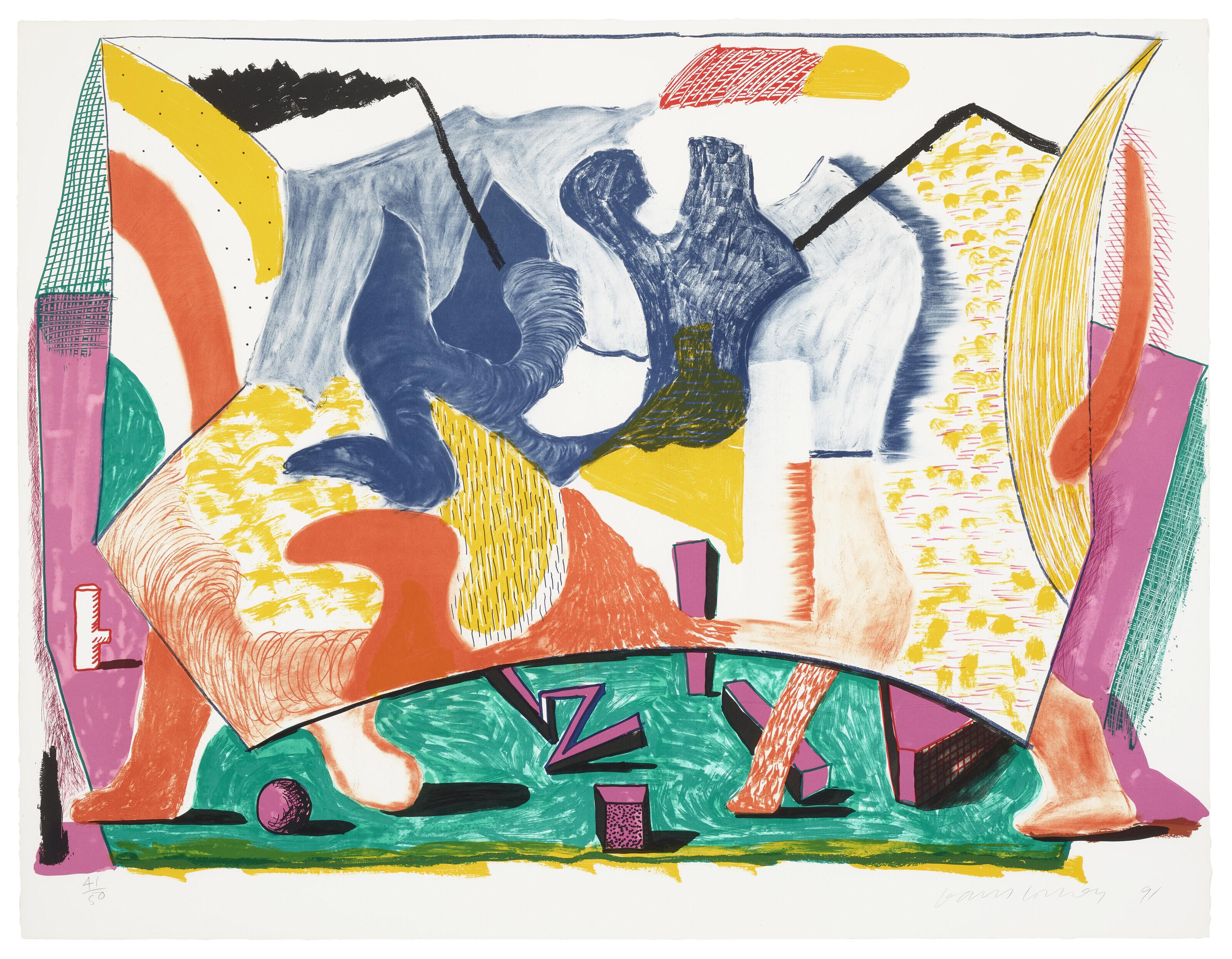 David Hockney - Twelve Fifteen