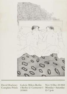 David Hockney - Two boys aged 23 and 24