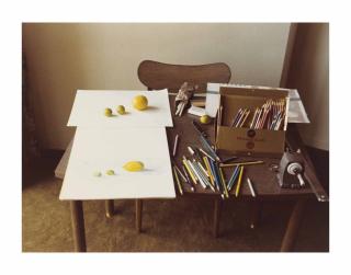 David Hockney - Two Lemons and Four Limes, 1976