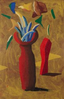 David Hockney - Two Red Pots
