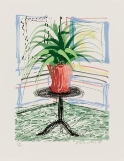 David Hockney - Untitled, 468 (iPad-Drawing).