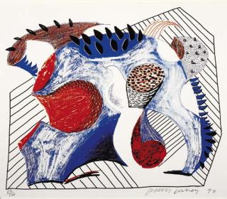 David Hockney - Untitled, for Joel Wachs (G. 1348)